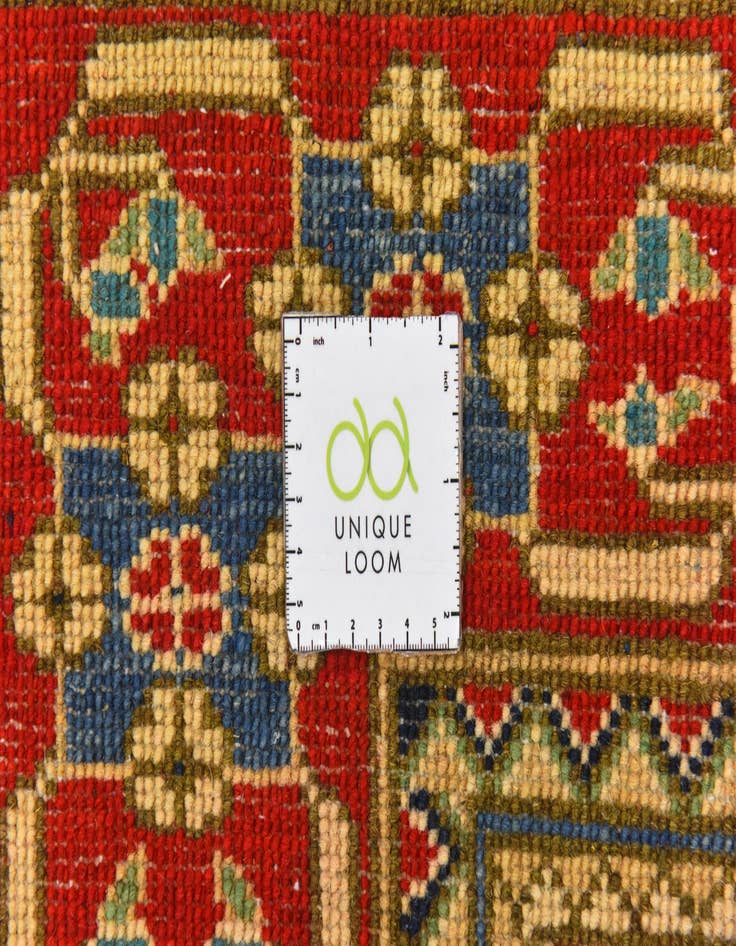 Detail image of  5' x 6' 7  Hand Knotted Kazak Rug