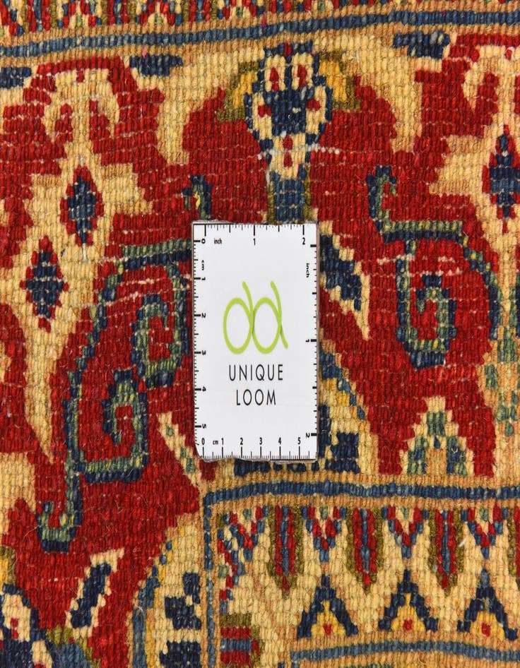 Detail image of  5' 2 x 6' 9  Hand Knotted Kazak Rug