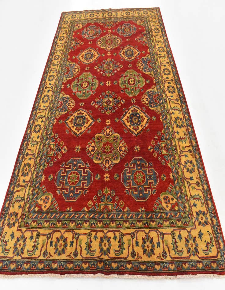 Detail image of  6' 7 x 9' 6  Hand Knotted Kazak Rug