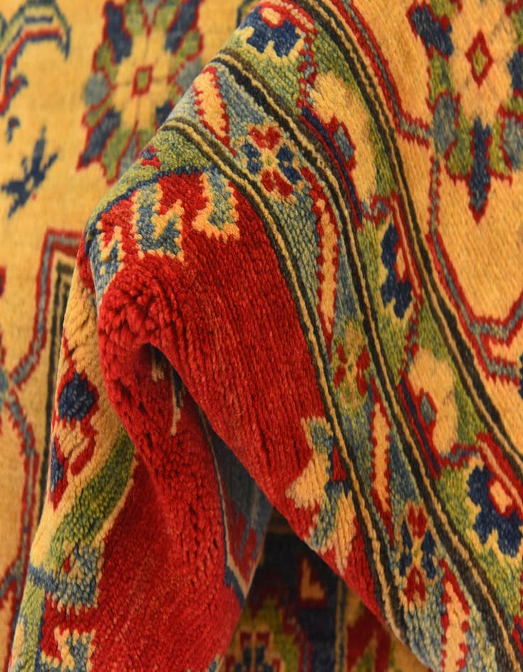 Detail image of  6' 7 x 9' 6  Hand Knotted Kazak Rug
