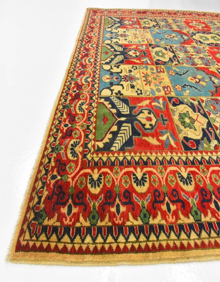 Detail image of  6' 11 x 9' 5  Hand Knotted Kazak Rug
