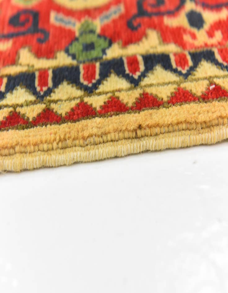 Detail image of  6' 11 x 9' 5  Hand Knotted Kazak Rug