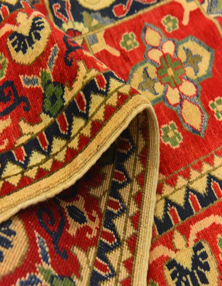 Detail image of  6' 11 x 9' 5  Hand Knotted Kazak Rug