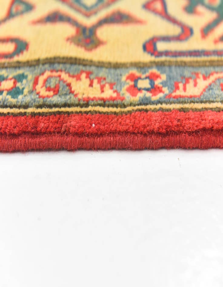 Detail image of  6' x 8' 8  Hand Knotted Kazak Rug