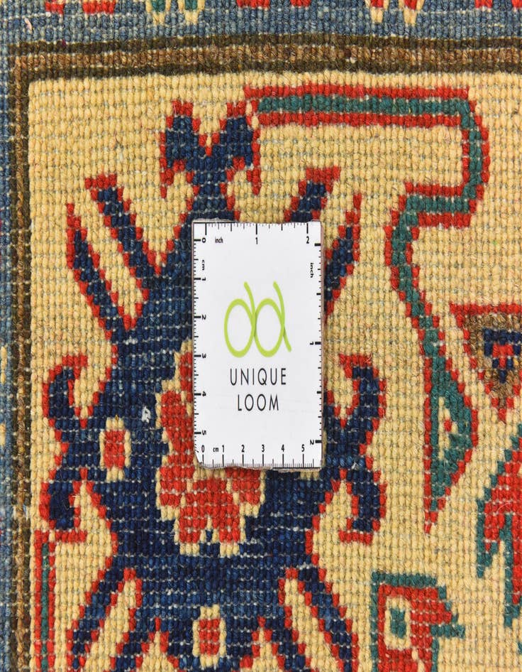 Detail image of  6' x 8' 8  Hand Knotted Kazak Rug