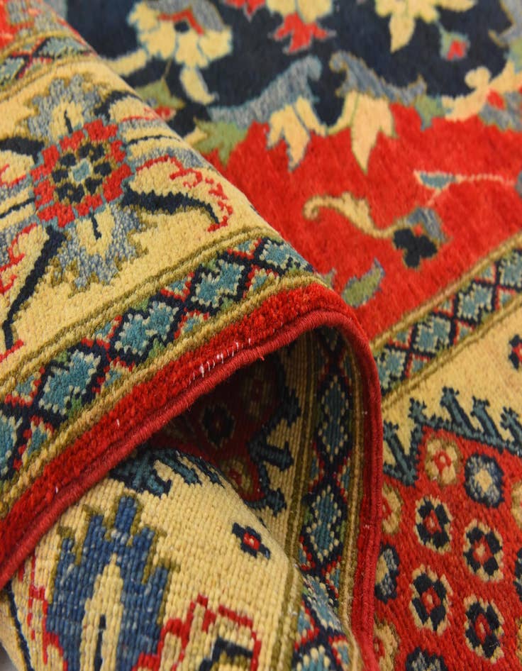 Detail image of  6' 1 x 10' 1  Hand Knotted Kazak Rug