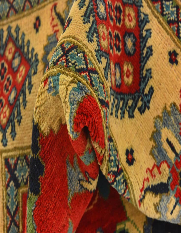 Detail image of  6' 1 x 10' 1  Hand Knotted Kazak Rug