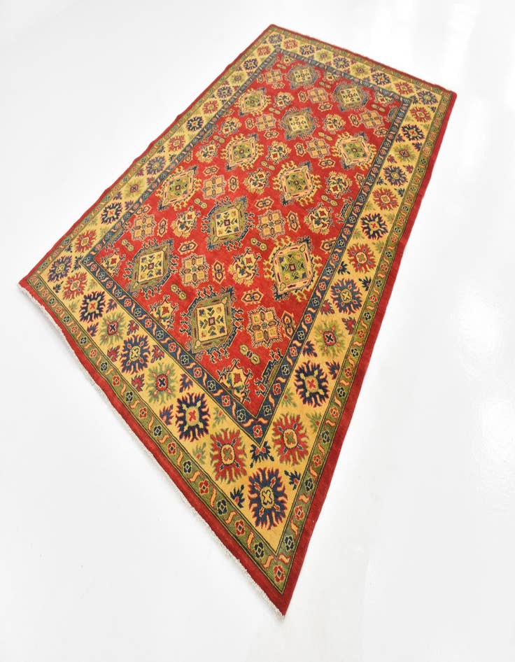 Detail image of  6' 7 x 9' 8  Hand Knotted Kazak Rug