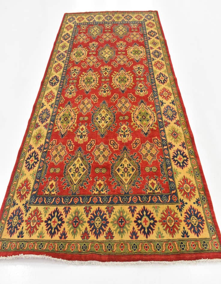 Detail image of  6' 7 x 9' 8  Hand Knotted Kazak Rug