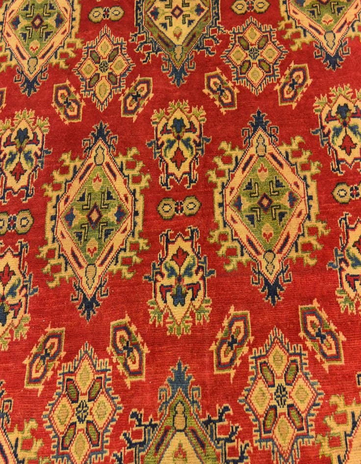 Detail image of  6' 7 x 9' 8  Hand Knotted Kazak Rug