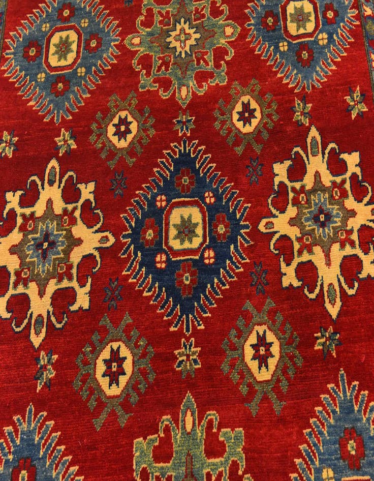 Detail image of  6' 7 x 8' 9  Hand Knotted Kazak Rug