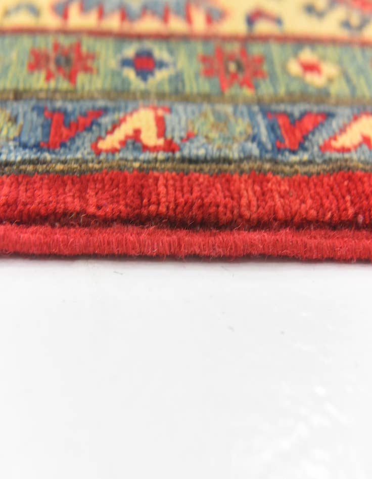 Detail image of  6' 7 x 8' 9  Hand Knotted Kazak Rug