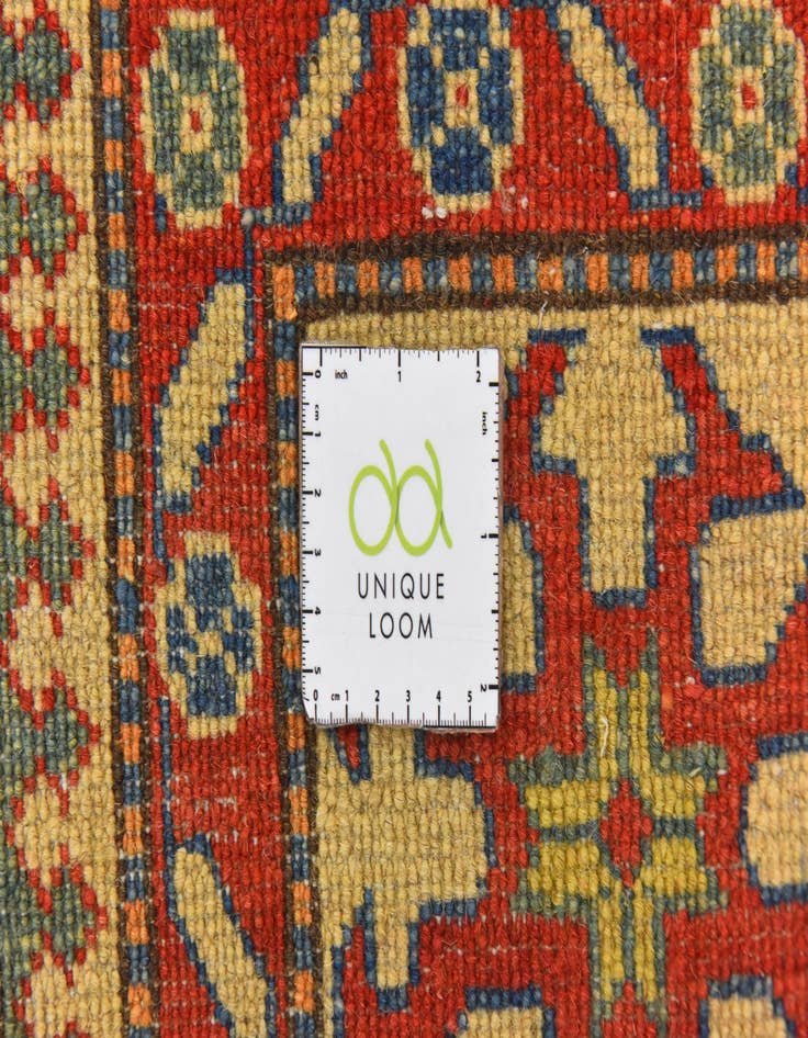 Detail image of  6' 1 x 9' 6  Hand Knotted Kazak Rug