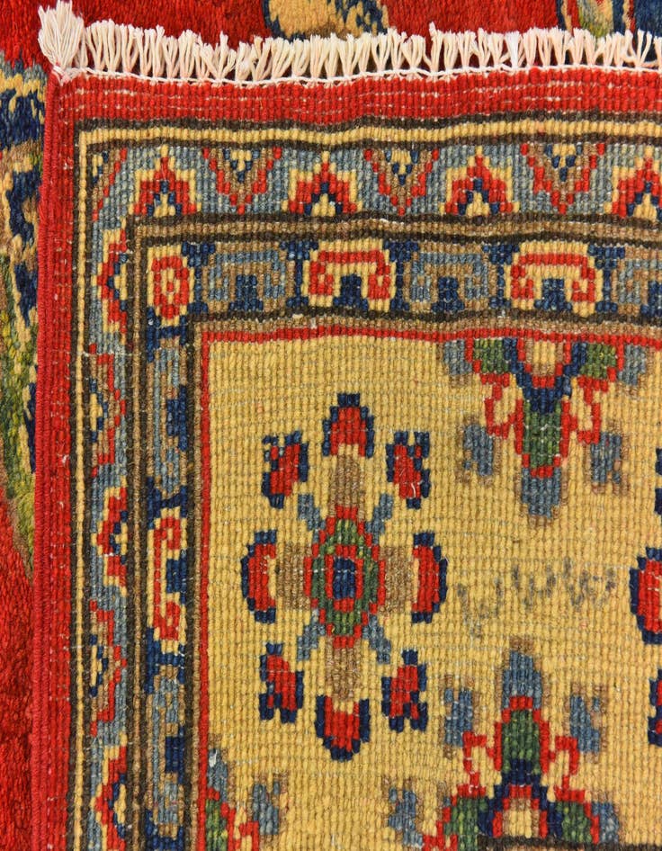 Detail image of  5' 8 x 9' 1  Hand Knotted Kazak Rug