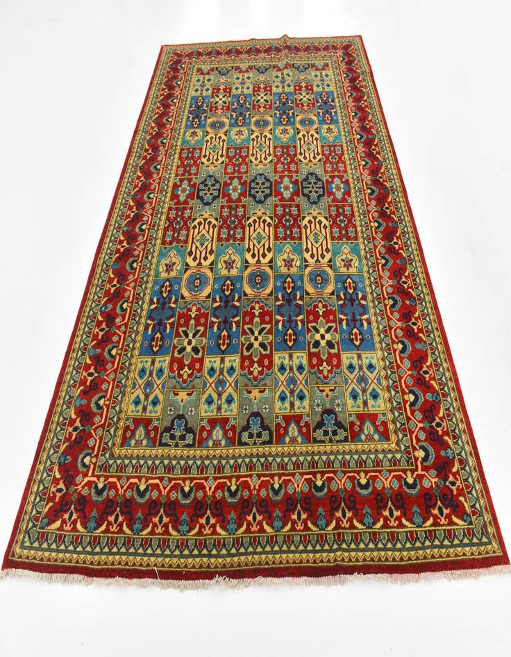 Detail image of  6' 6 x 9' 8  Hand Knotted Kazak Rug