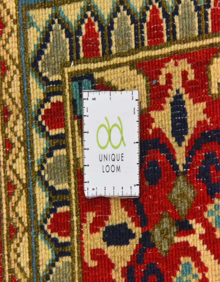 Detail image of  6' 6 x 9' 8  Hand Knotted Kazak Rug