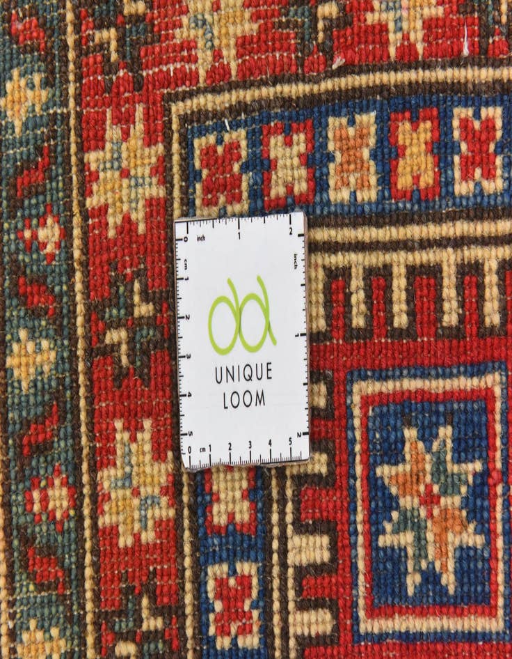 Detail image of  6' 7 x 10' 1  Hand Knotted Kazak Rug