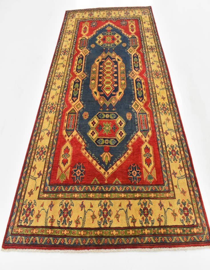 Detail image of  6' 3 x 9' 3  Hand Knotted Kazak Rug