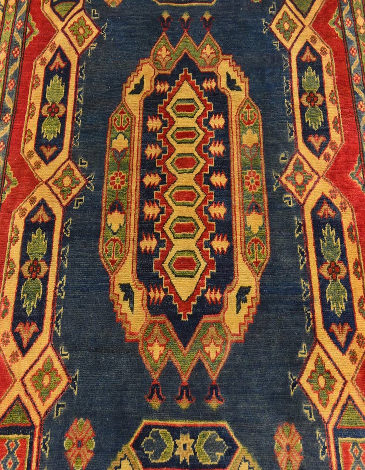 Detail image of  6' 3 x 9' 3  Hand Knotted Kazak Rug