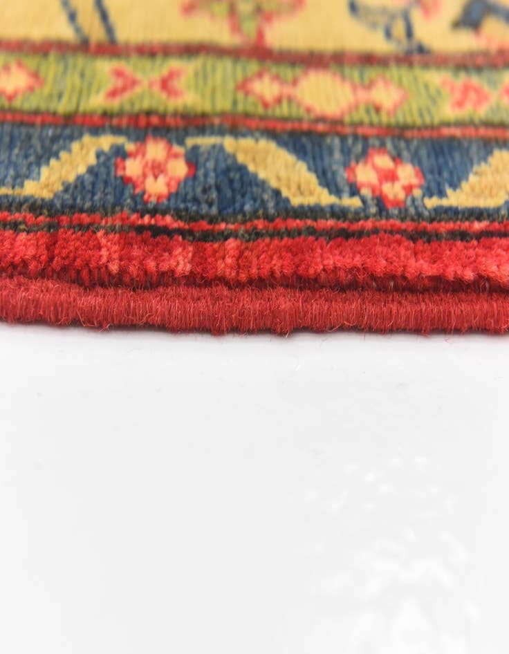 Detail image of  6' 3 x 9' 3  Hand Knotted Kazak Rug