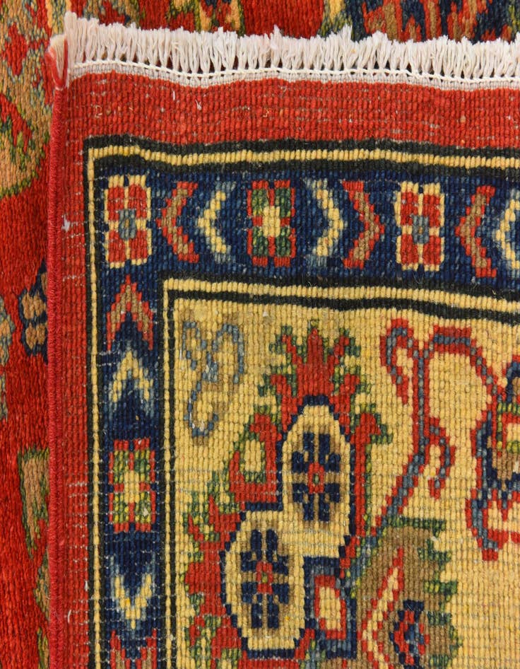 Detail image of  6' 4 x 9' 8  Hand Knotted Kazak Rug