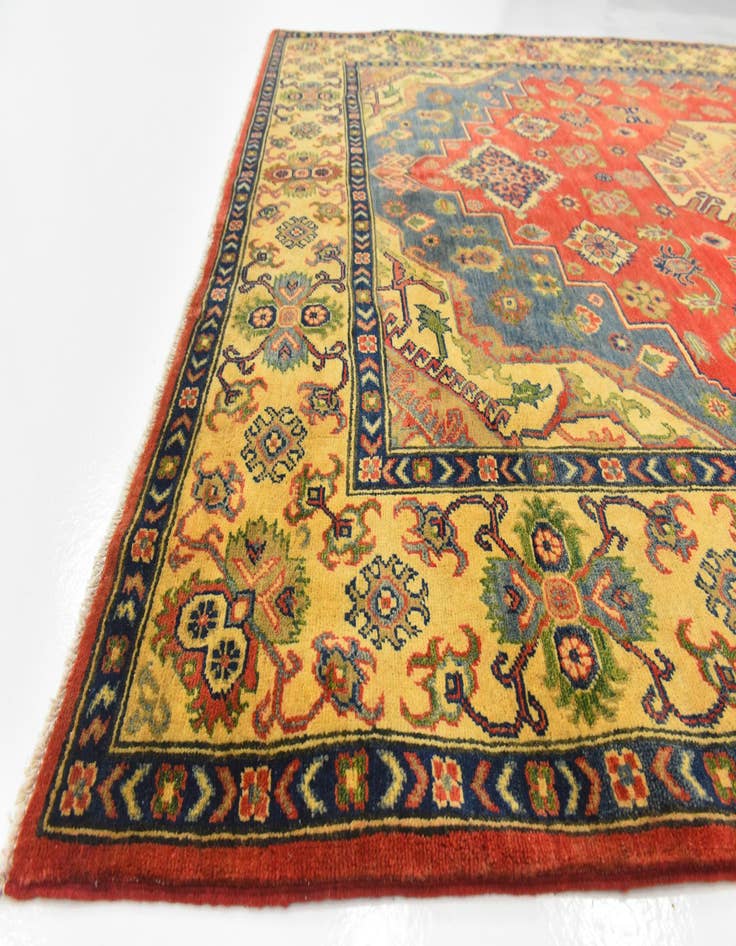 Detail image of  6' 4 x 9' 8  Hand Knotted Kazak Rug