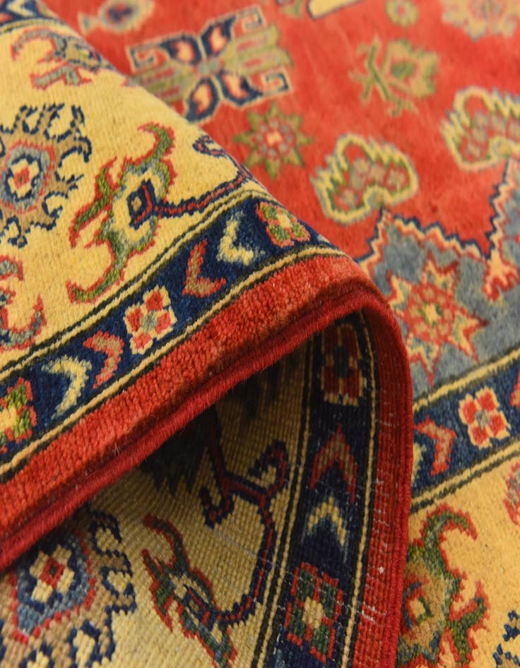 Detail image of  6' 4 x 9' 8  Hand Knotted Kazak Rug