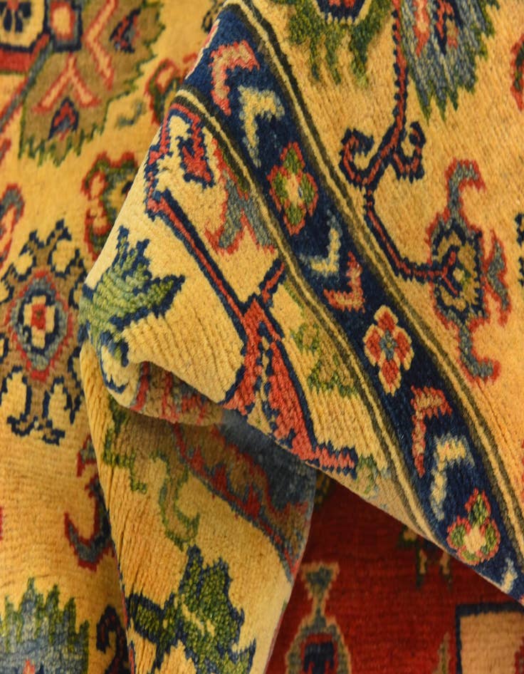 Detail image of  6' 4 x 9' 8  Hand Knotted Kazak Rug
