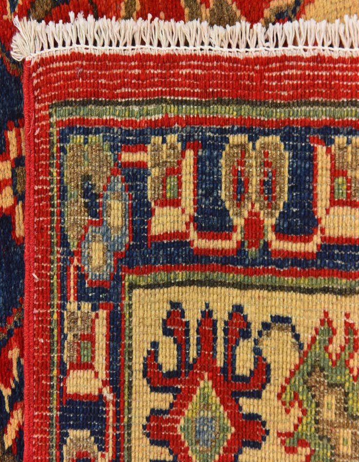 Detail image of  6' x 9' 1  Hand Knotted Kazak Rug