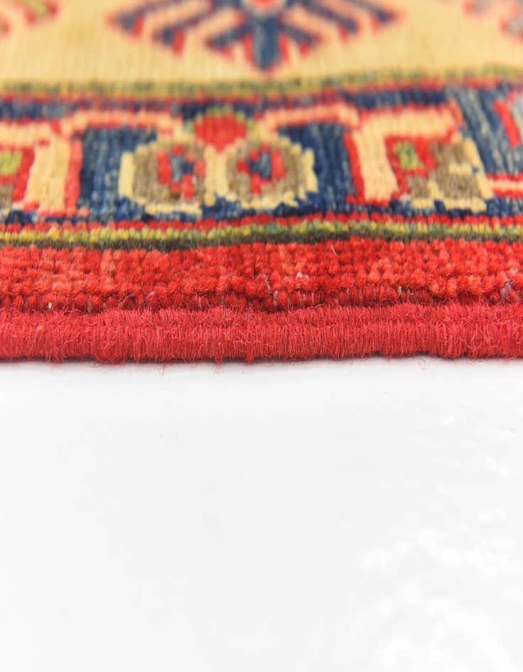 Detail image of  6' x 9' 1  Hand Knotted Kazak Rug