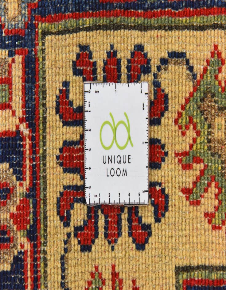 Detail image of  6' x 9' 1  Hand Knotted Kazak Rug