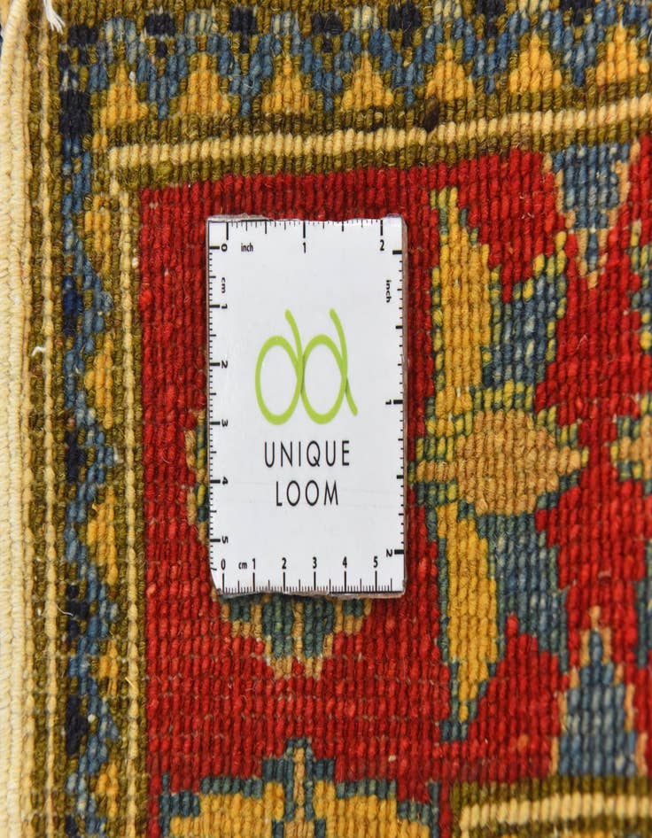 Detail image of  3' 4 x 5' 5  Hand Knotted Kazak Rug