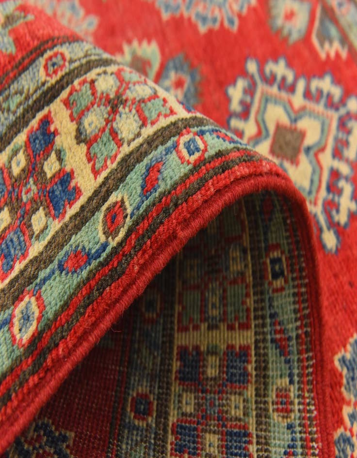 Detail image of  3' 1 x 4' 9  Hand Knotted Kazak Rug