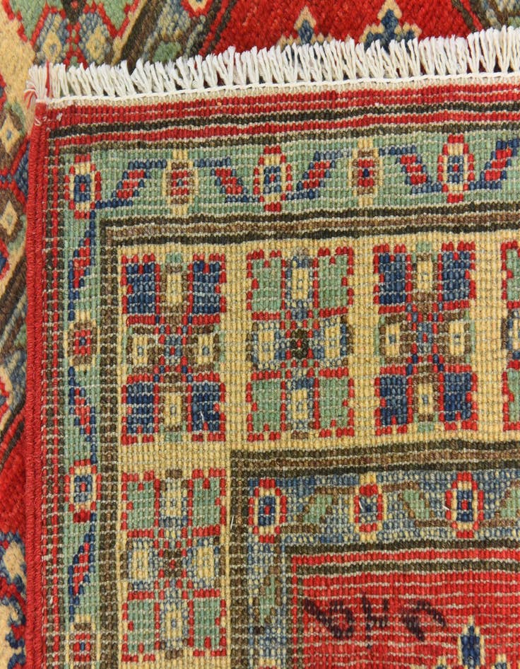 Detail image of  3' 1 x 4' 9  Hand Knotted Kazak Rug