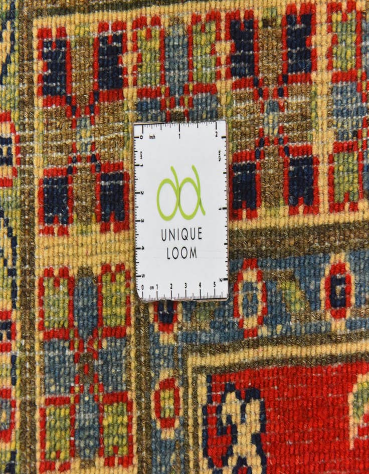 Detail image of  3' 4 x 5' 2  Hand Knotted Kazak Rug