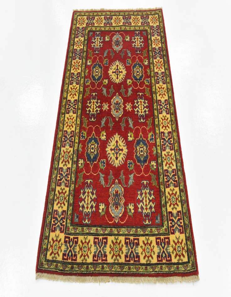 Detail image of  3' 4 x 5'  Hand Knotted Kazak Rug