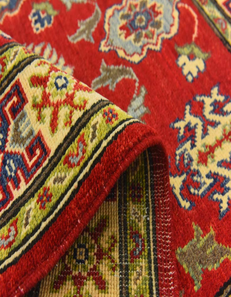 Detail image of  3' 4 x 5'  Hand Knotted Kazak Rug