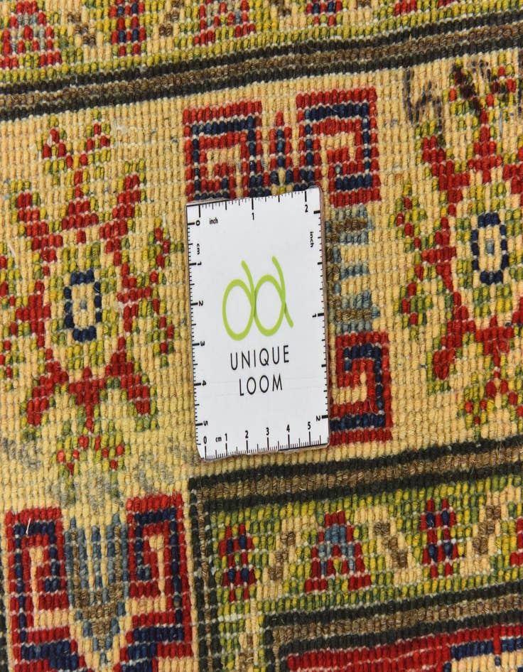 Detail image of  3' 4 x 5'  Hand Knotted Kazak Rug