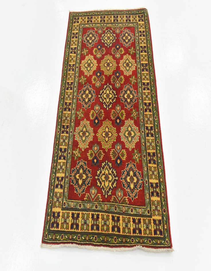 Detail image of  3' 2 x 5'  Hand Knotted Kazak Rug