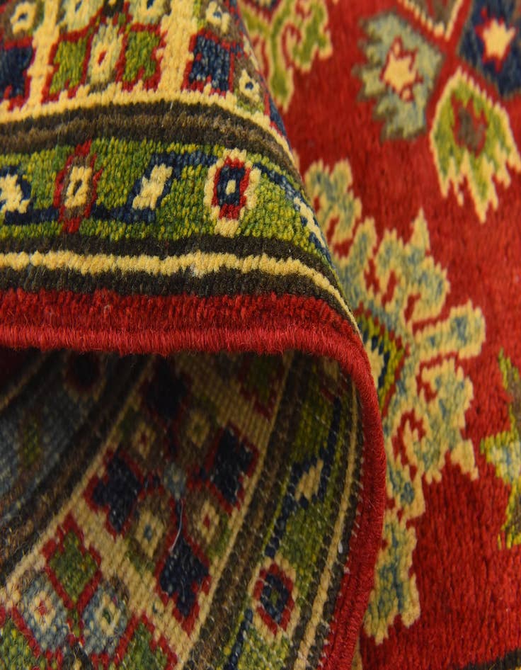 Detail image of  3' 2 x 5'  Hand Knotted Kazak Rug