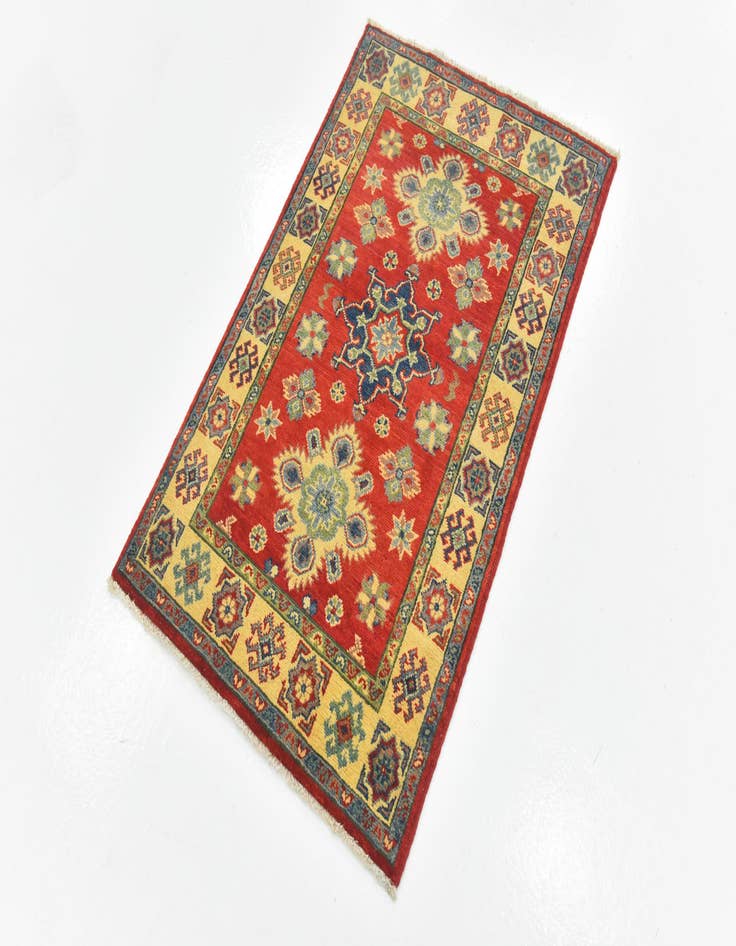 Detail image of  2' 7 x 4' 1  Hand Knotted Kazak Rug