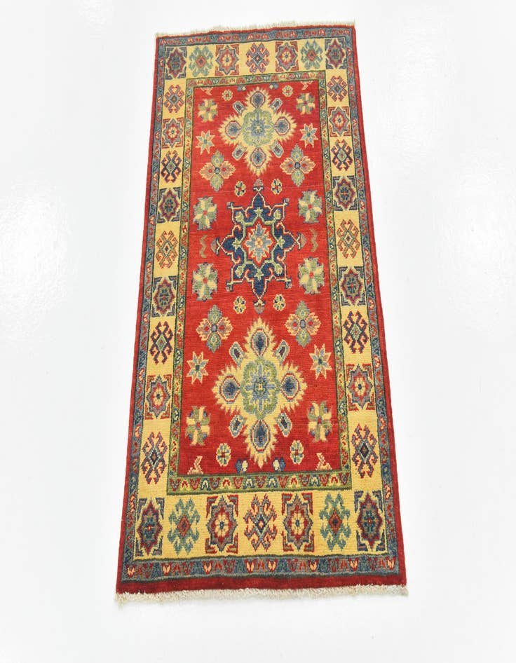 Detail image of  2' 7 x 4' 1  Hand Knotted Kazak Rug