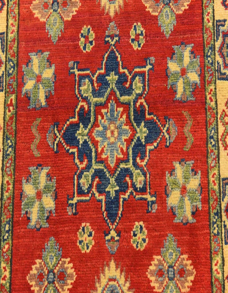 Detail image of  2' 7 x 4' 1  Hand Knotted Kazak Rug
