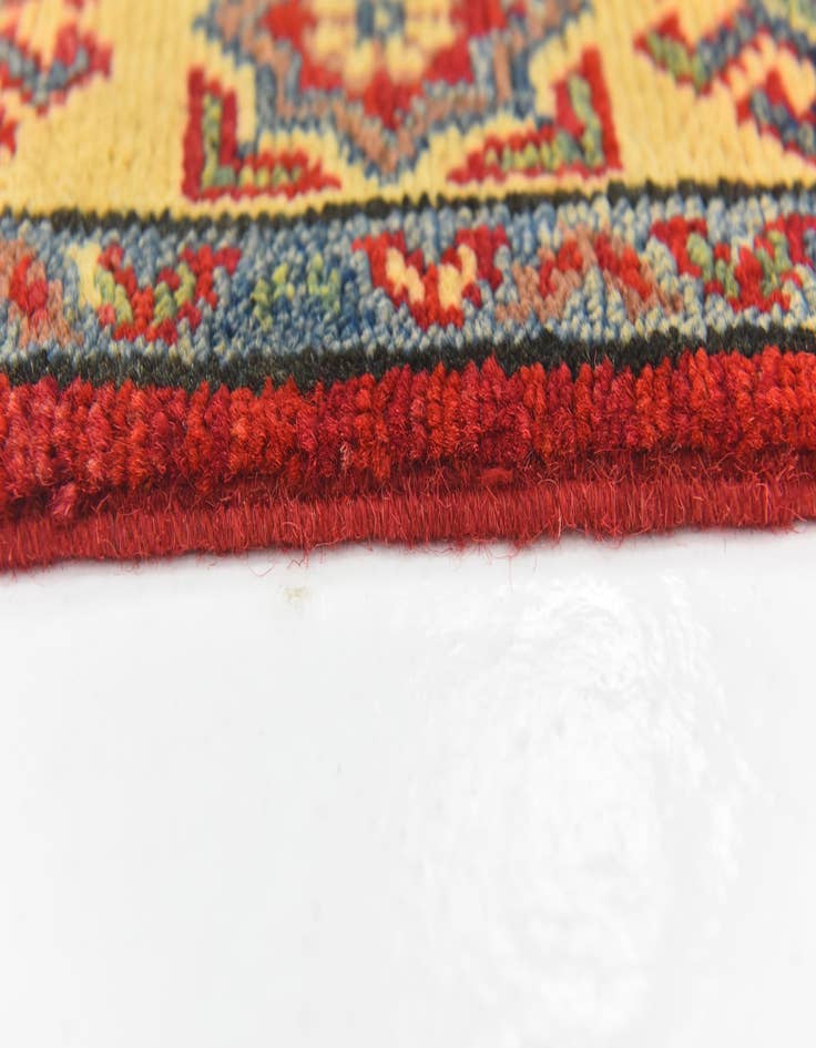 Detail image of  2' 7 x 4' 1  Hand Knotted Kazak Rug