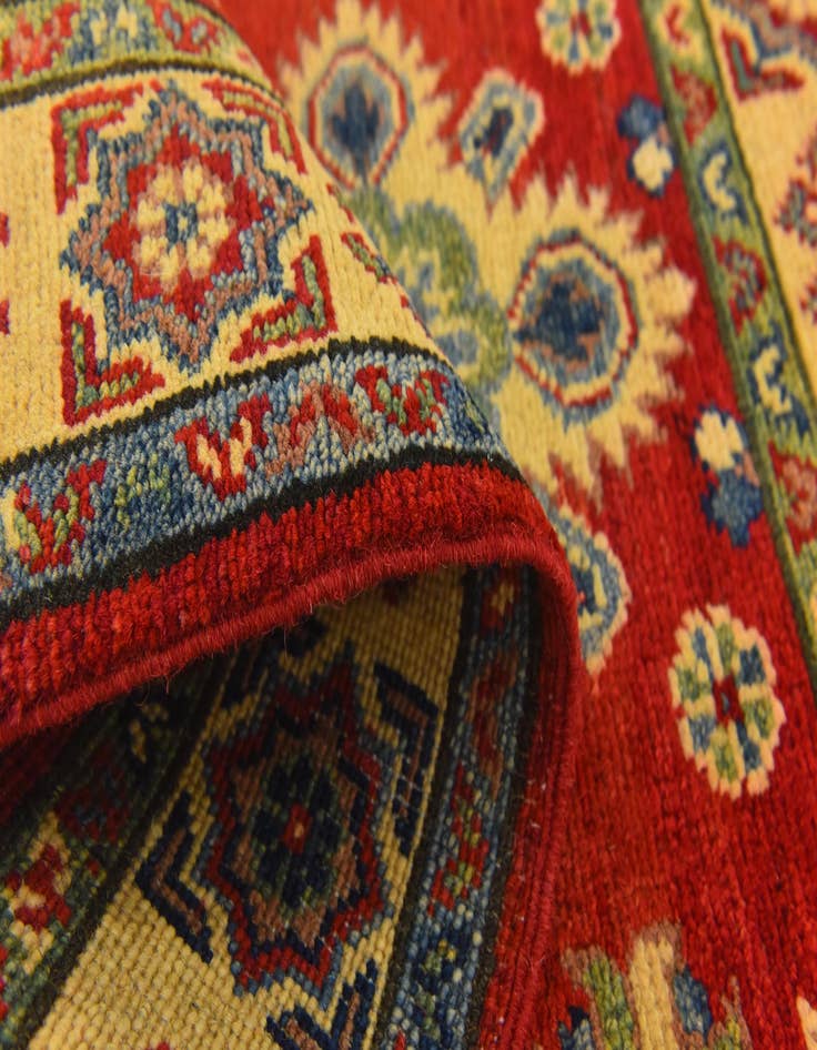 Detail image of  2' 7 x 4' 1  Hand Knotted Kazak Rug