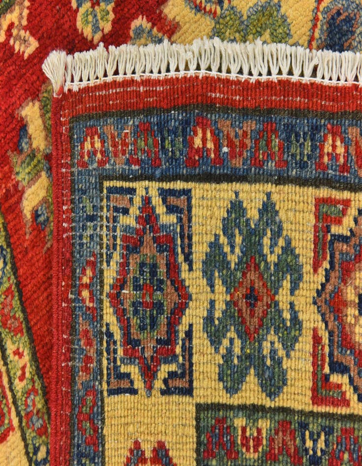 Detail image of  2' 7 x 4' 1  Hand Knotted Kazak Rug