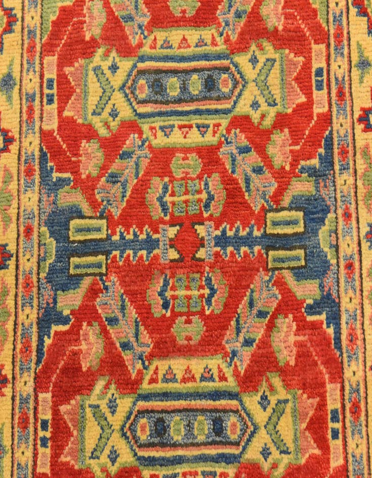 Detail image of  2' 8 x 3' 11  Hand Knotted Kazak Rug