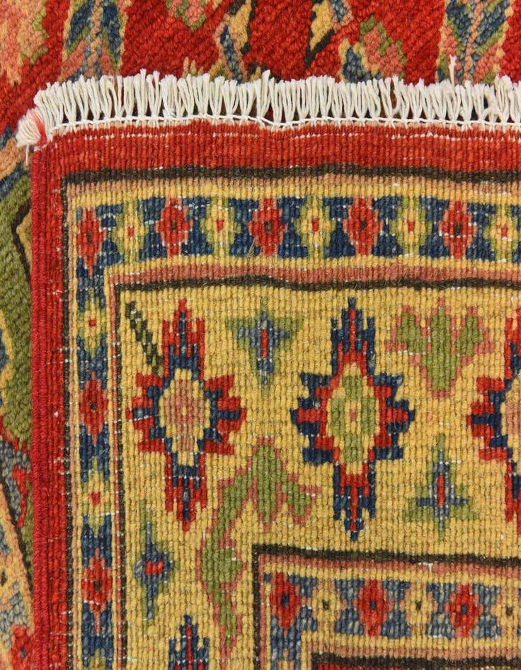 Detail image of  2' 8 x 3' 11  Hand Knotted Kazak Rug