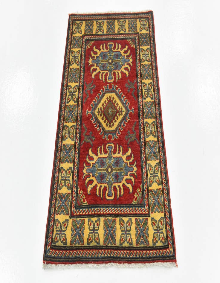 Detail image of  2' 8 x 4' 1  Hand Knotted Kazak Rug