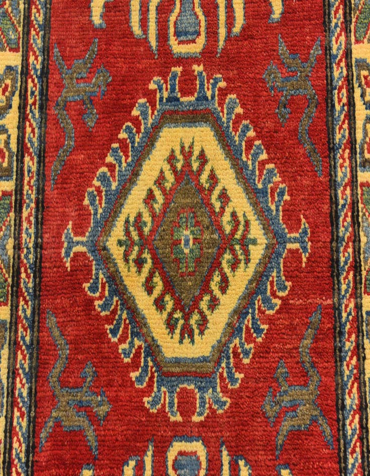 Detail image of  2' 8 x 4' 1  Hand Knotted Kazak Rug